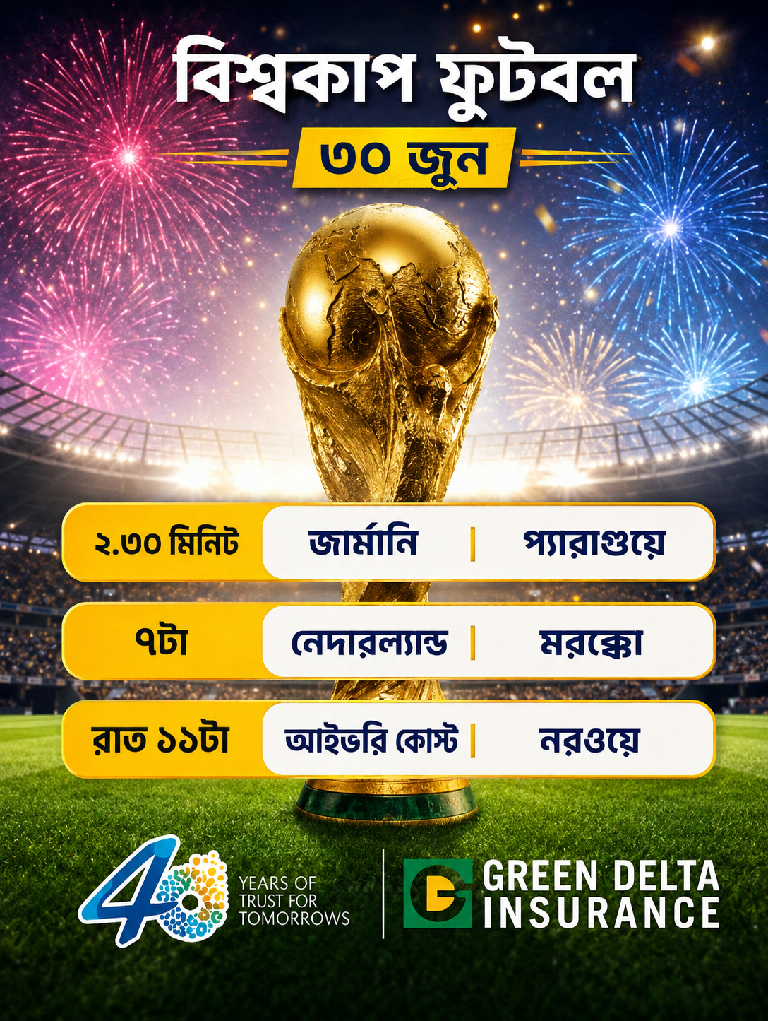 World Cup Fixture